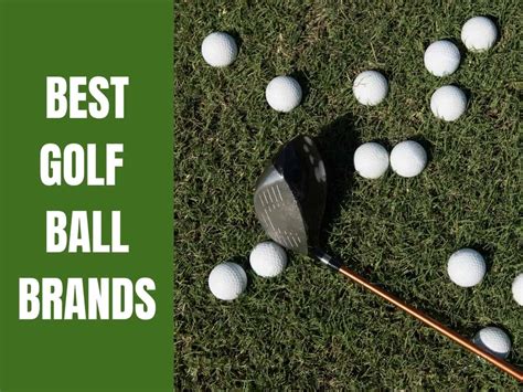 best gold balls|best golf ball brands 2022.